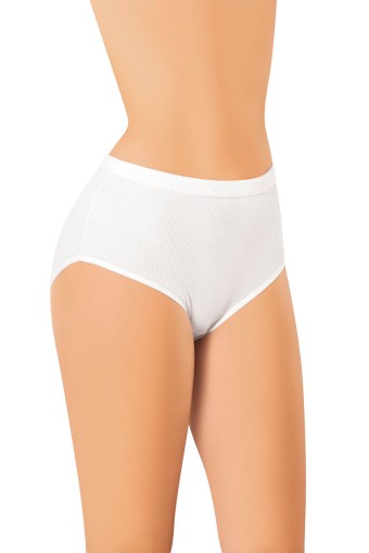 KOTA - Kota Kadın Bato Külot Yüksek Bel Kaşkorse Modal - Beyaz - 2XL