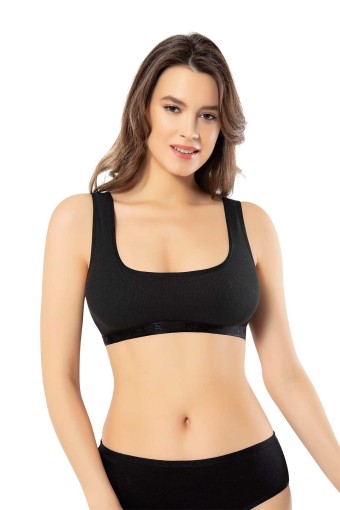 KOTA - Kota Kadın Büstiyer Pedli Kalın Askılı Kaşkorse Pamuklu