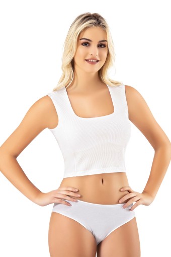 KOTA - Kota Kadın Büstiyer Pedli Kare Yaka Kaşkorse