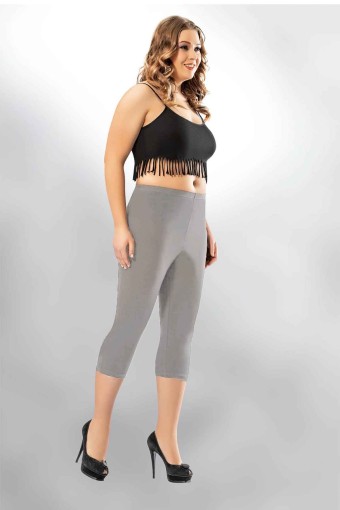 KOTA - Kota Kadın Kapri Tayt Büyük Beden Penye