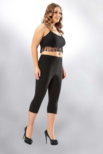 KOTA - Kota Kadın Kapri Tayt Büyük Beden Penye (1)