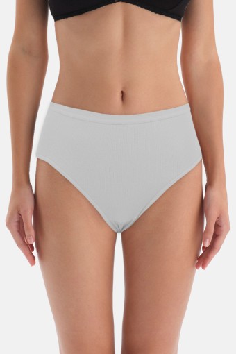 KOTA - Kota Kadın Külot Raporlu Bato Ribana - Beyaz - 2XL