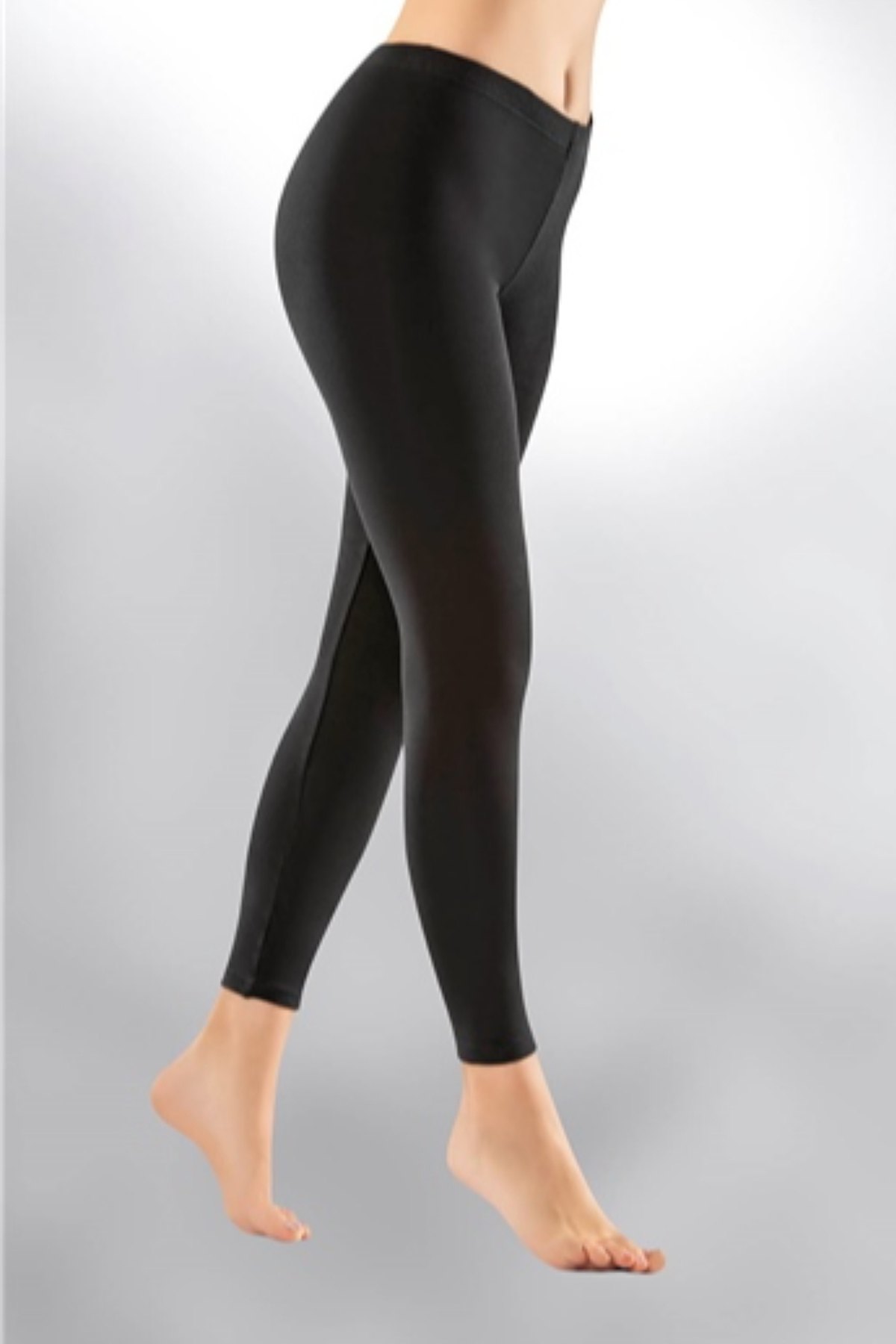 Kota Kadın Tayt Termal - Siyah - LXL - Thumbnail