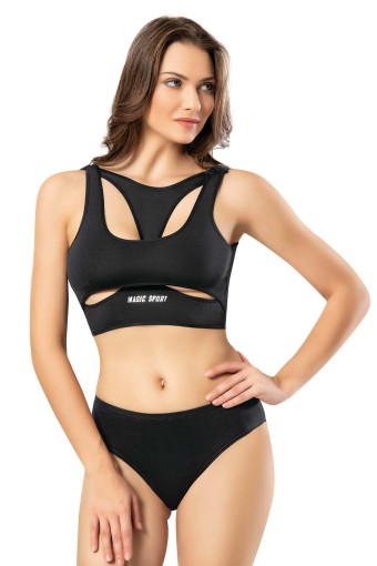 KOTA - Kota Kadın Tek Büstiyer Göğüs Kısmı Detaylı Pedli Kalın Askılı Dalgıç