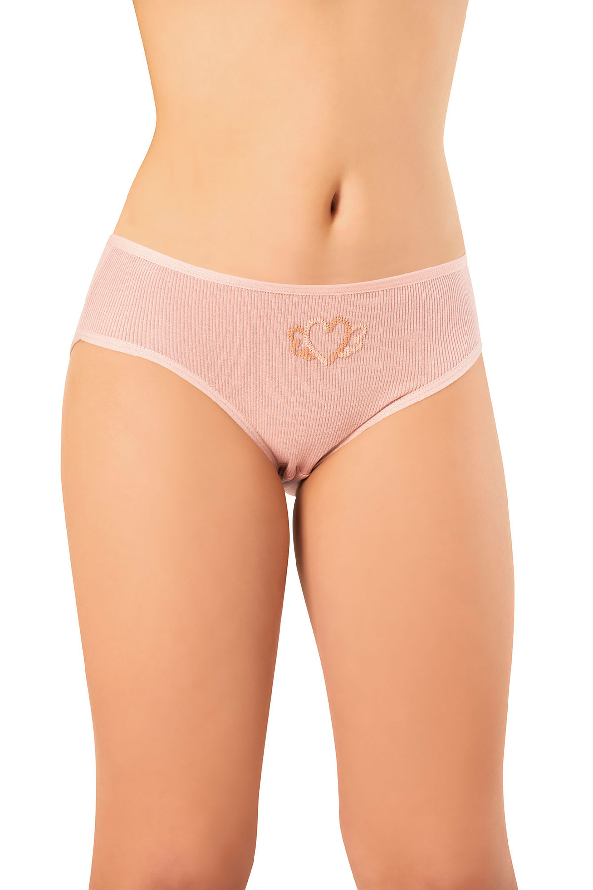 Kota Kız Çocuk Slip Külot Kaşkorse Kabartma Baskılı Modal - Thumbnail