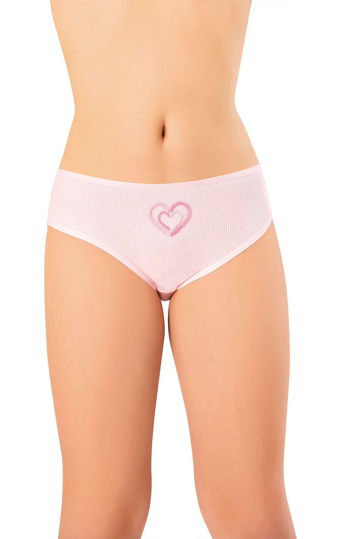 Kota Kız Çocuk Slip Külot Kaşkorse Kabartma Baskılı Modal - Thumbnail