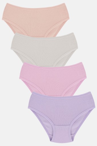 KOTA - Kota Kız Çocuk Slip Külot Raporlu Pamuklu