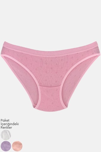 KOTA - Kota Kız Çocuk Slip Külot Transferli Ribana