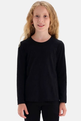 KOTA TERMAL - Kota Unisex Çocuk Uzun Kollu Atlet Termal - Siyah - 13 (1)