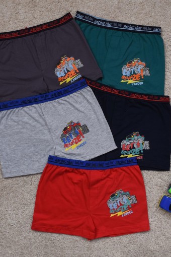 KOZA - Koza Erkek Çocuk Boxer Blaaze Baskılı