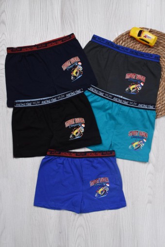 KOZA - Koza Erkek Çocuk Boxer Desenli Baskılı (1)