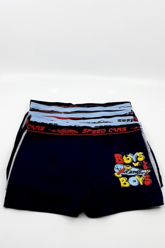 KOZA - Koza Erkek Çocuk Boxer Desenli