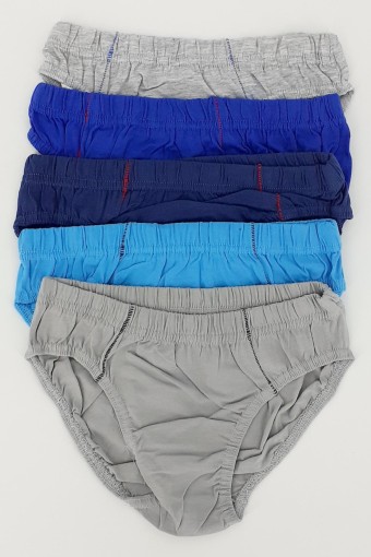 KOZA - Koza Erkek Çocuk Collage 86 Baskılı Slip Külot