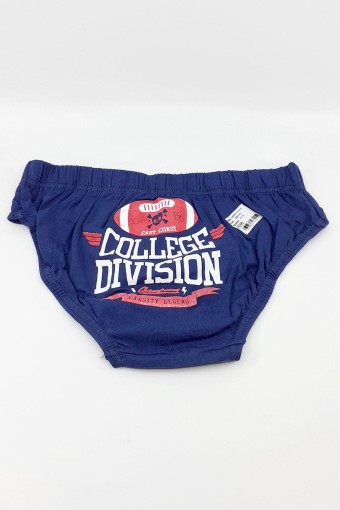 KOZA - Koza Erkek Çocuk Külot College Division Baskılı Slip (1)