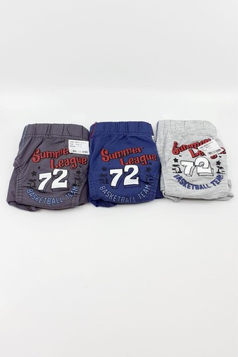 KOZA - Koza Erkek Çocuk Summer League Baskılı Pamuk Slip Külot