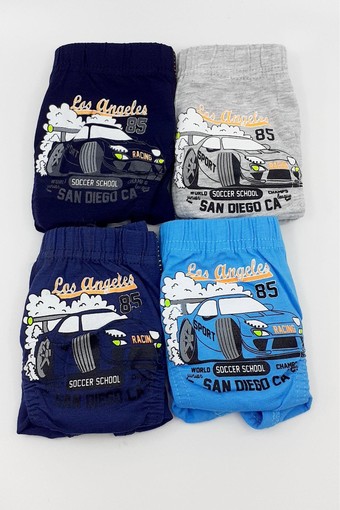 KOZA - Koza Erkek Çocuk Los Angeles San Diego Baskılı Slip Külot