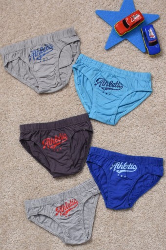 KOZA - Koza Erkek Çocuk Slip Külot Baskılı