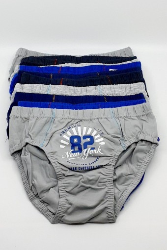 KOZA - Koza Erkek Çocuk Baskılı Slip Külot