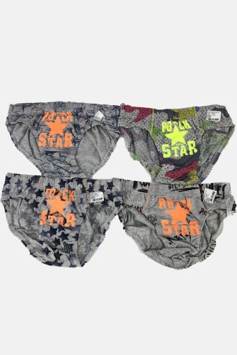 KOZA - Koza Erkek Çocuk Slip Külot Power Star