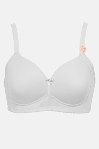 KOZA - Koza Kadın Balensiz Üçgen Minimizer Sütyen - Beyaz