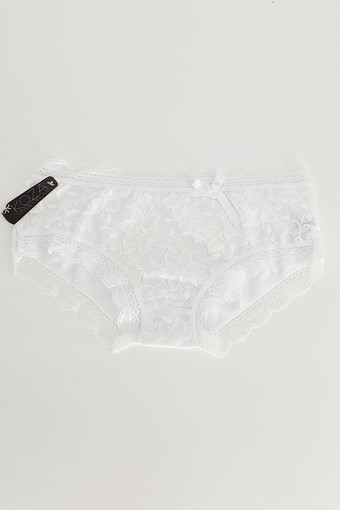 KOZA - Koza Kadın Ön Tül Penye Slip Külot