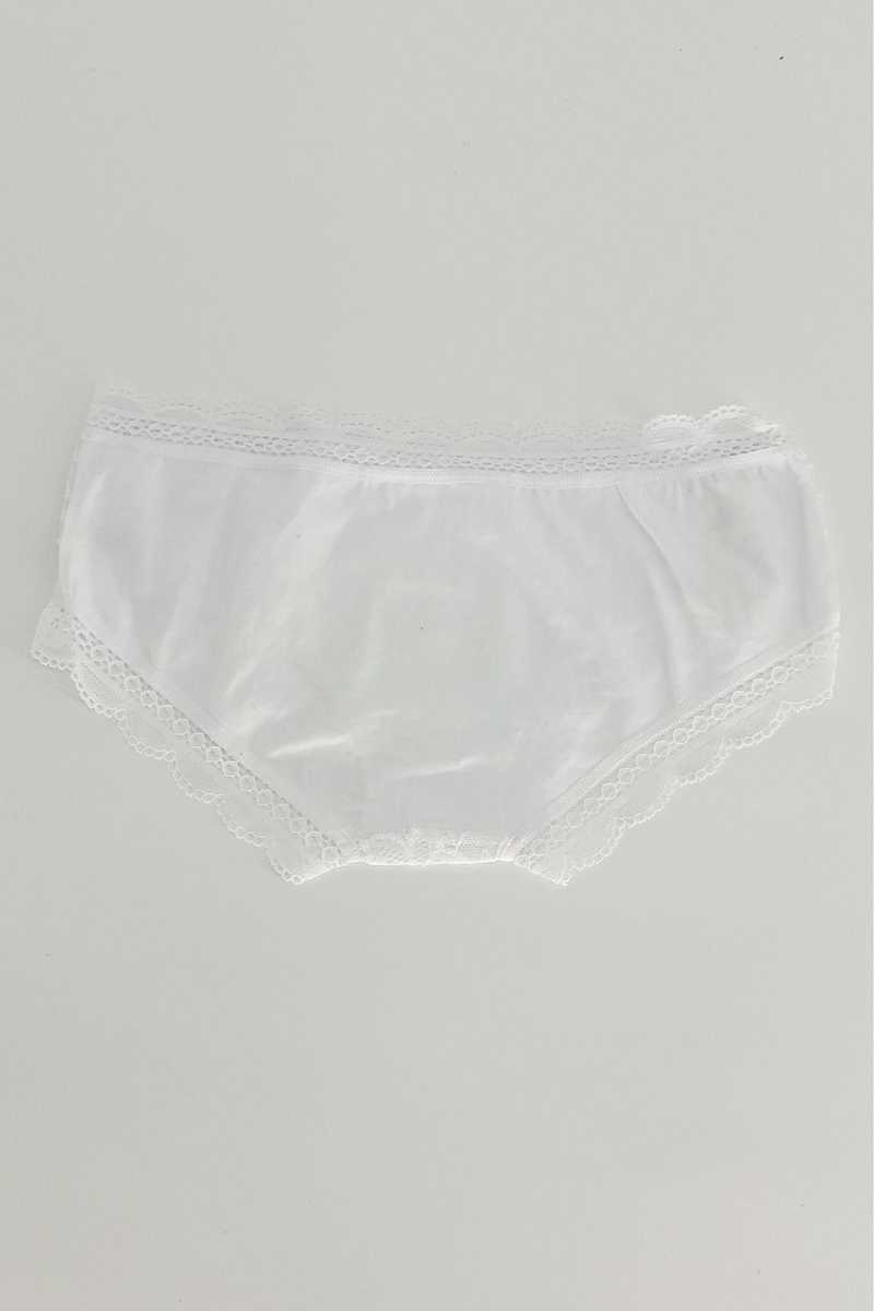 Koza Kadın Ön Tül Penye Slip Külot - Thumbnail