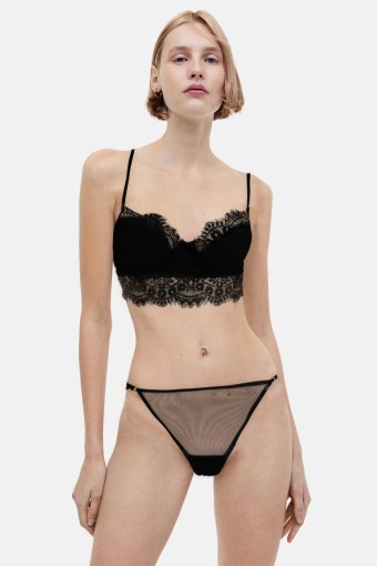 KOZA - Koza Kadın Dantelli Desteksiz Sütyen - Kırmızı (1)