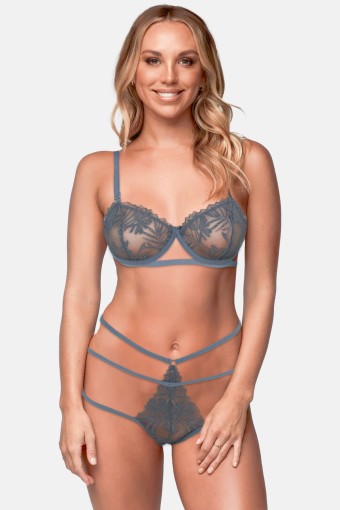 KOZA - Koza Kadın Fantasy Shines In Desteksiz Büstiyer Takım - Gökmavisi