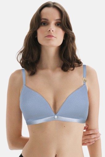 KOZA - Koza Kadın Desteksiz Sütyen Feel Comfortable Balensiz - Bebek Mavisi