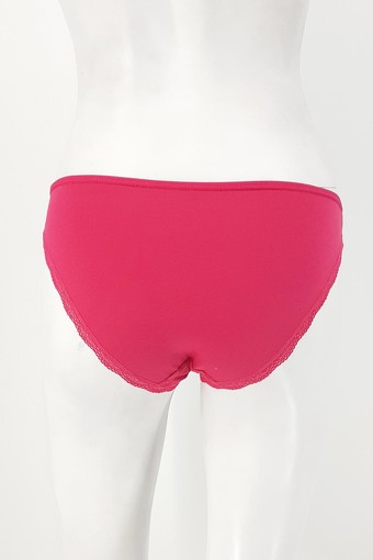 KOZA - Koza Kadın Önü Tül Ve Pencereli Arkası Pamuk Slip Külot (1)