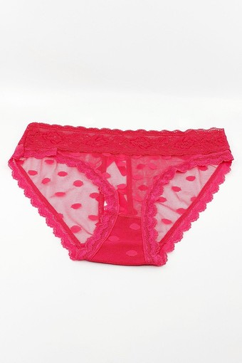 KOZA - Koza Kadın Transparan Pencereli Slip Külot