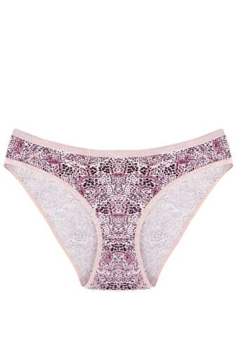 KOZA - Koza Kadın Külot Desenli - Somon - L