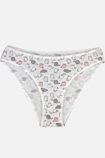 KOZA - Koza Kadın Slip Külot Bikini Desenli (1)