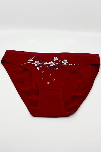 KOZA - Koza Kadın Çicek Desenli Slip Külot (1)