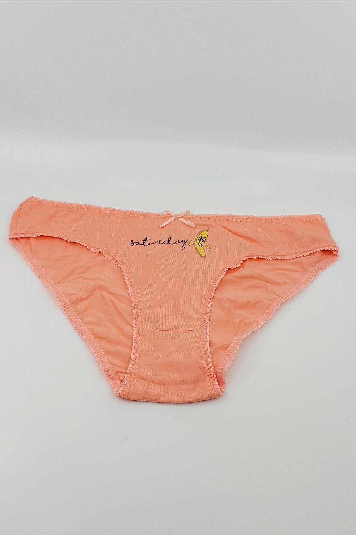 Koza Kadın Slip Külot Haftanın Günleri Baskılı 7'li - Thumbnail