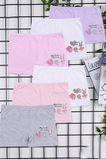 KOZA - Koza Kız Çocuk Boxer Baskılı