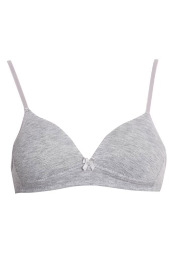 KOZA - Koza Kız Garson Alıştırma Sütyeni Pamuklu - Gri