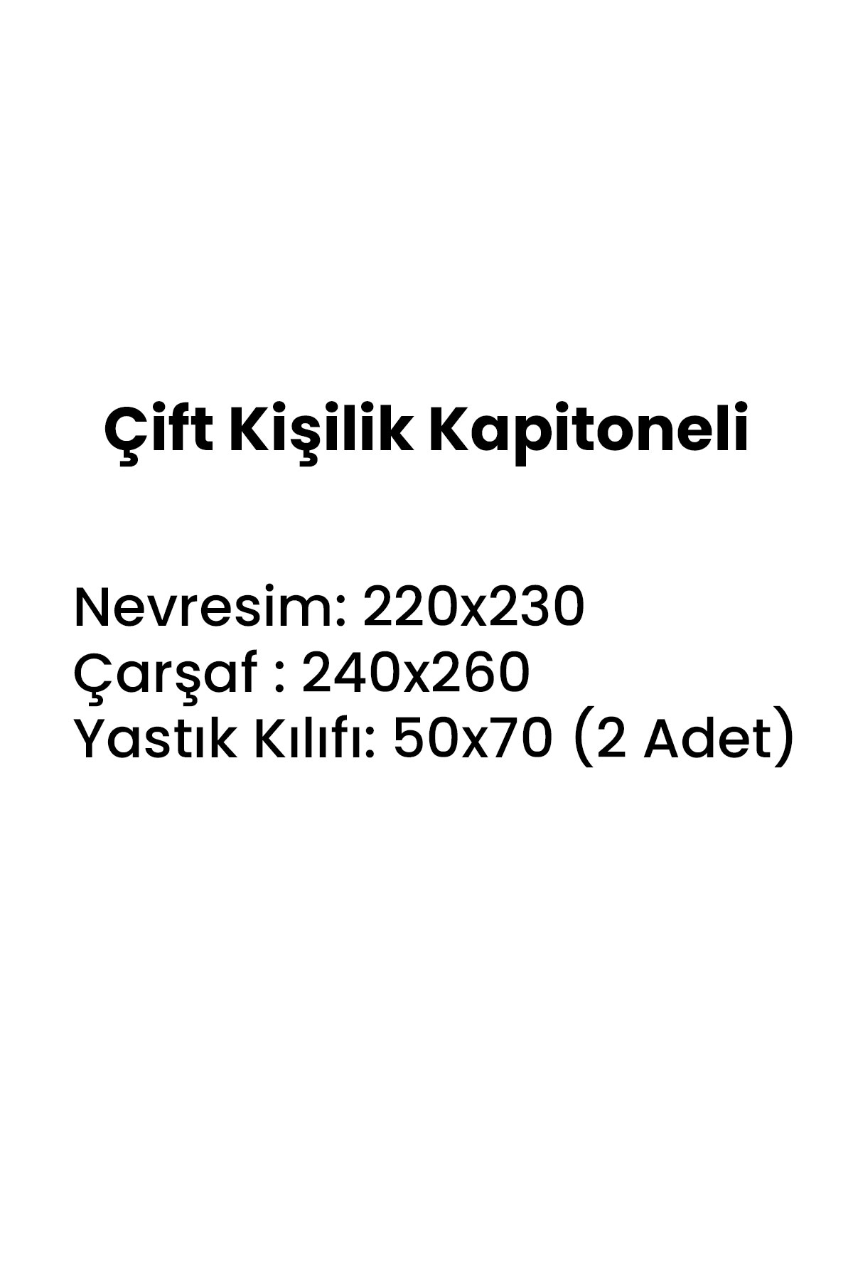 Kristal Nevresim Takımı Çift Kişilik Kapitone Pamir - Thumbnail