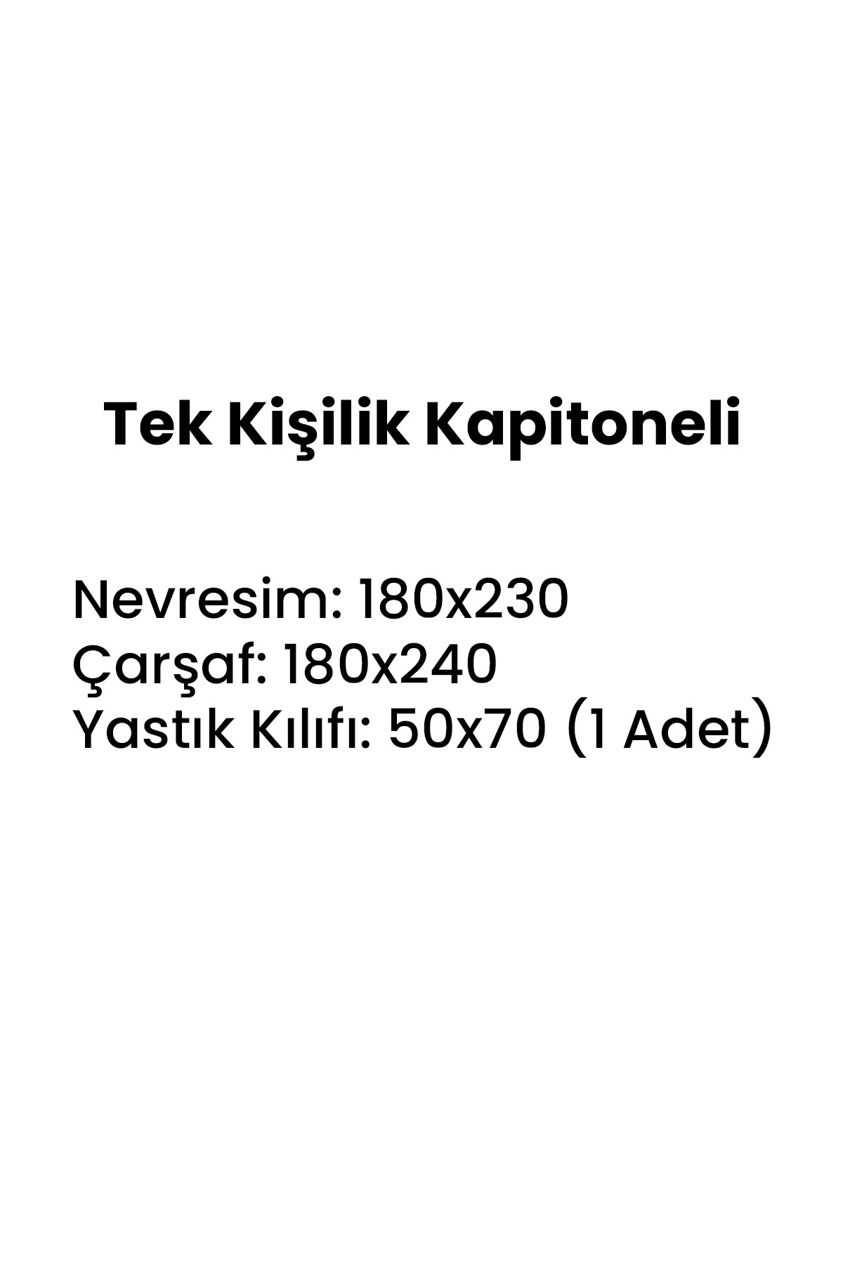 Kristal Nevresim Takımı Tek Kişilik Kapitone Pamir - Thumbnail