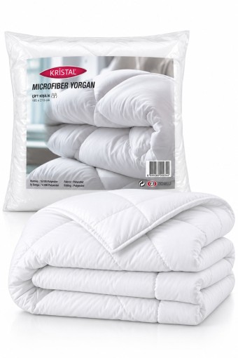 KRİSTAL - Kristal Yorgan Çift Kişilik Mikrofiber 195x215 Cm