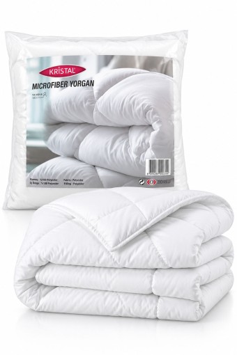 KRİSTAL - Kristal Yorgan Tek Kişilik Microfiber 155x215 Cm