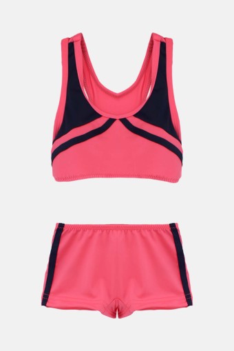 LADYTES - Ladytes Kız Çocuk Yüzücü Mayo Sporcu Atlet Şort (1)