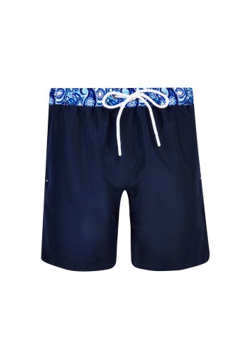 LAPIENO - Lapieno Erkek Montana Deniz Şortu Bağcıklı Paraşüt - Koyu Lacivert