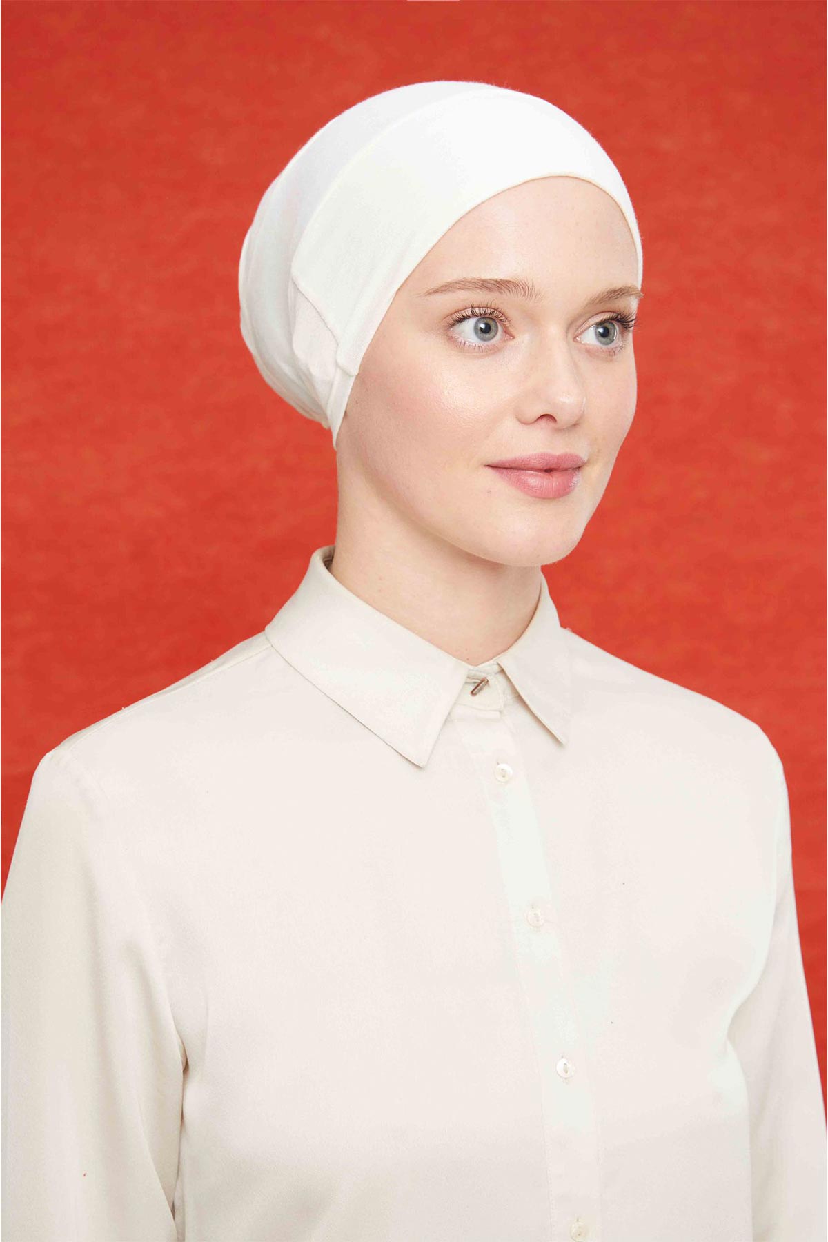 Lavender Kadın Bone Kaydırmaz Silikon Takviyeli - Thumbnail