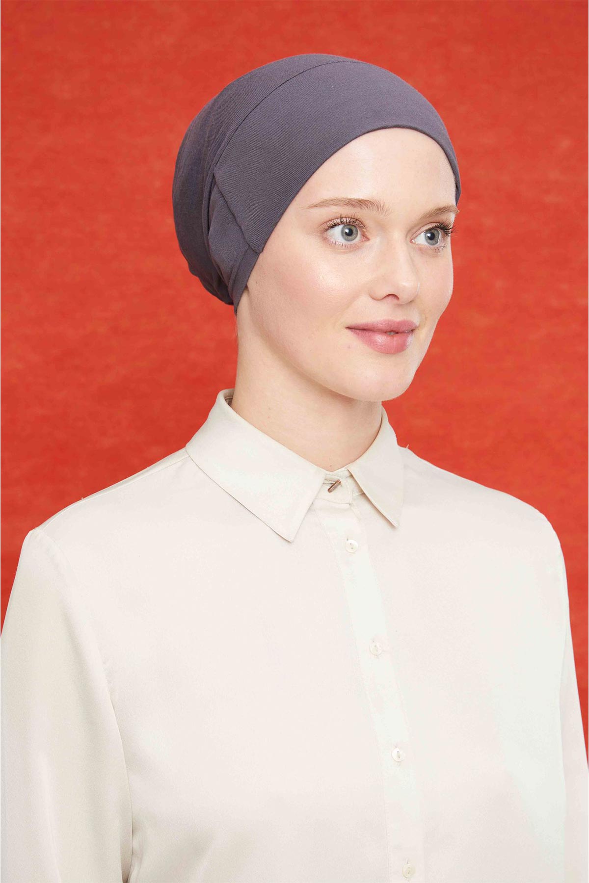 Lavender Kadın Bone Kaydırmaz Silikon Takviyeli - Thumbnail