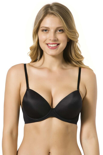 LEJARDİN - Lejardin Kadın Destekli Sütyen Micro Cup Push Up (1)