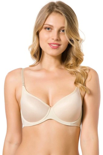LEJARDİN - Lejardin Kadın Desteksiz Sütyen Basic Cup - Ten - 100