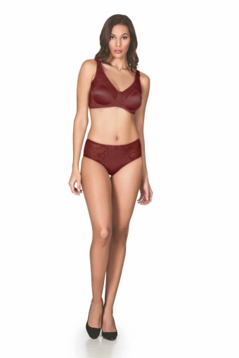 LEJARDİN - Lejardin Kadın Fantezi Desteksiz Sütyen Külot Takım Geniş Askı Soft Cup