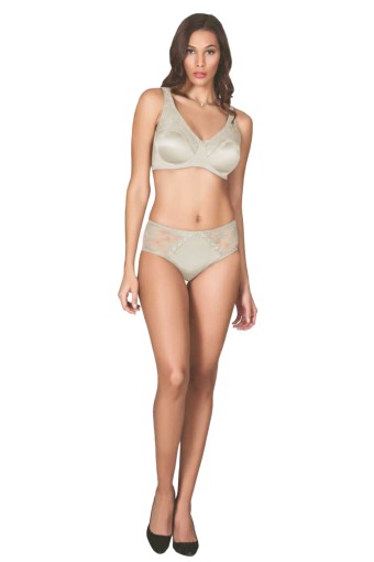 LEJARDİN - Lejardin Kadın Fantezi Desteksiz Sütyen Külot Takım Geniş Askı Soft Cup (1)