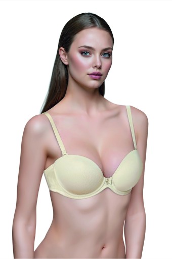 LEJARDİN - Lejardin Kadın Destekli Straplez Sütyen Push-Up (1)